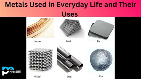 common house hold metals|what metals are used for.